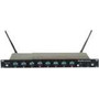 ClearOne 910-6000-801 - WS-880-M915: 8 Channel Wireless Receiver with RF band M915 (902-928 MHz) ; Docking