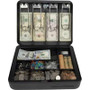 Comprehensive Connectivity RSCB-300 - Royal Sovereign RSCB-300 Deluxe Steel Cash Box with 4-Bill & 9-Coin Compartments