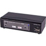 ConnectPRO UD-12-PLUS - 2 Port USB DVI DDM KVM Switch Fast Switching No Cables