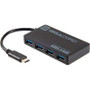 CP Technologies GC-31506 - 10-pack Gigacord USB 3.1C to 4 Port USB 3.0 Hub