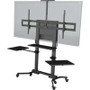 Crimson AV RSM100 - Heavy Duty Mobile Cart for Large Format and Interactive Displays Up to 400 Lbs.