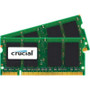 Crucial Technology CT2K2G2S800M - 4GB Kit 2X2GB DDR2 800MHz PC2-6400 for Mac CL6 SODIMM 200-Pin