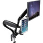 CTA Digital PAD-2AMT - 2 In 1 Adjustable Monitor & Tablet USB Hub Stand