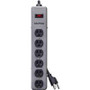 CyberPower B603MGY - B603MGY Metal Surge Protector 6 Outlets 900J 3 Cord Metal