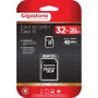 Dane-Elec GS-2IN1C1032G-R - 32GB microSDHC Class 10 Uhs-1 48MB/S with SD Adapter Hi-Performance Memory Card