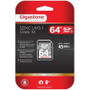 Dane-Elec GS-SDXCU164G-R - 64GB SDXC Class 10 Uhs-1 45MB/S Hi-Performance Memory Card