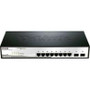 D-Link Systems DGS-1210-10 - DGS-1210-10 Web Smart 8-Port Gigabit Switch with 2 SFP Slots