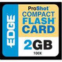 EDGE Memory PE204389 - 2GB Proshot 100X CF Memory Card