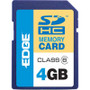 EDGE Memory PE222581 - 4GB Edge SDHC HD Video Card Class 6