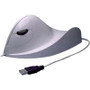ErgoGuys 0270-0030 - Quill Mouse 3 Button USB PS2 White Ergo PC Mac Left Hand Ergoguys