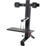 Ergotron 33-341-200 - WorkFit-S Sit-Stand Workstation for Dual Monitors