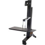 Ergotron 33-342-200 - WorkFit-S LD Single LCD Sit-Stand Workstation