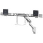 Ergotron 45-479-216 - HX Wall Dual Monitor Arm Bright