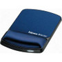 Fellowes 9175401 - Gel Wrist Rest & Mouse Pad with Microban Protection - Sapphire