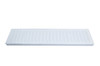 Dura Slope Plastic Perforated Grate- White (Each) 671