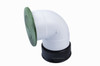 4" NDS Pop-Up Emitter with Elbow & Corrugated adapter (Green) 424