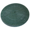 18" Structural Foam Solid Septic Riser Cover (Green)