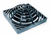 NDS Square Plastic Atrium Grate for 9" Basin - Black (Each) 981