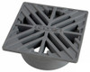NDS  4" Square Grate - Gray (Each) 03