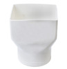 PVC 4" x 5" x 4" IPS Downspout Adapter (Centered) (DSA x Spigot)
