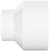 8" x 6"" PVC DWV Increaser Coupling (S x S)
