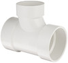 4" x 4" x 2" PVC DWV Sanitary Tee (S x S x S)