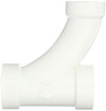 4" x 4" x 2" PVC DWV Combination Wye & 1/8 Bend (S x S x S)
