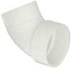 3" PVC DWV Street 60 (1/6) (S x Sp)