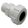 3/4" IPS PVC Compression X MPT Adapter (White)
