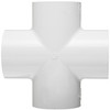 1/2" PVC Schedule 40 Cross (S x S x S x S)