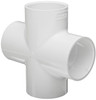 1 1/4" PVC Schedule 40 Cross (S x S x S x S)