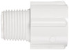 3/4" PVC Schedule 40 Male Adapter (S x MPT)