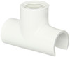 3/4" x 1/2" PVC Schedule 40 Snap-On Saddle (IPS O.D. x FPT)