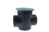 6" NDS Pop-Up Emitter with Double Outlet Spee-D Basin (Green) (Each) 626