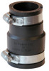 1 1/2" x 1 1/4" Flexible Coupling (CI/Plastic x CI/Plastic)