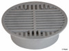 NDS  8" Round Grate for 6" Pipe or Basin - Gray (Box of 10)