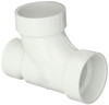 2" x 1 1/2" x 2" PVC DWV Sanitary Tee (S x S x S)