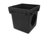 12" Catch Basin Kit w/ Cast Ductile Iron Decorative Bullseye Grate