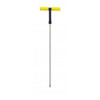 4 1/2' Heavy Duty Power Tile Probe with 3/8" Rod & Welded Tip