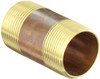 3/4" x 2" Brass Nipple (MPT x MPT)