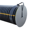 30" Flap Gate for Corrugated Plastic Pipe