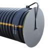 36" Flap Gate for Corrugated Plastic Pipe