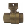 AY McDonald 3/4" Ball Style Curb Stop Valve (FPT x FPT)