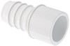 1" PVC Pipe Insert Adapter (Insert x Spigot) (White)