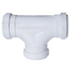 6" PVC SDR35 Gasket 2 Way Cleanout Tee  (G x G x G)