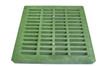 NDS 24" Two Hole Catch Basin Kit w/ Green Grate