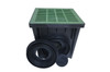 NDS 24" Two Hole Catch Basin Kit w/ Green Grate