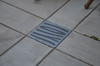 NDS Square Decorative Wave Grate for 12" Basin - Gray (Each) 1224GY