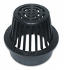 NDS  6" Atrium Grate - Black (Each) 90