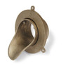 4" No-Hub Nickel-Bronze Downspout Nozzle